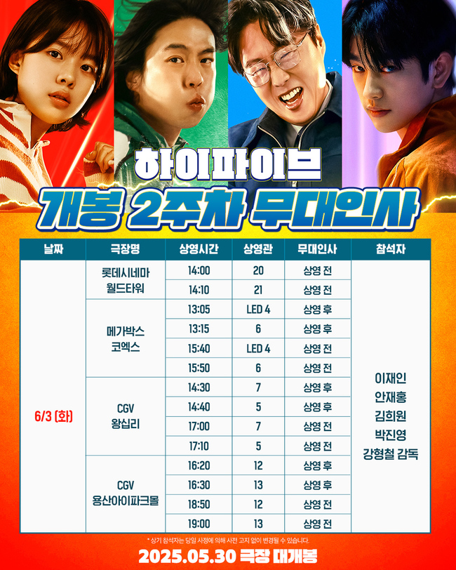 영화 하이파이브 포스터