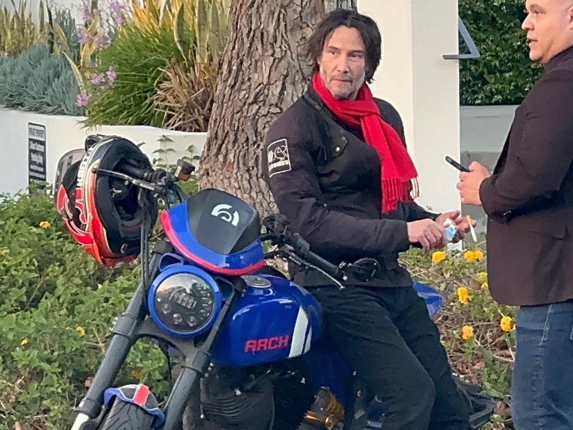 Keanu Reeves: On His Own Bike to "John Wick" Documentary