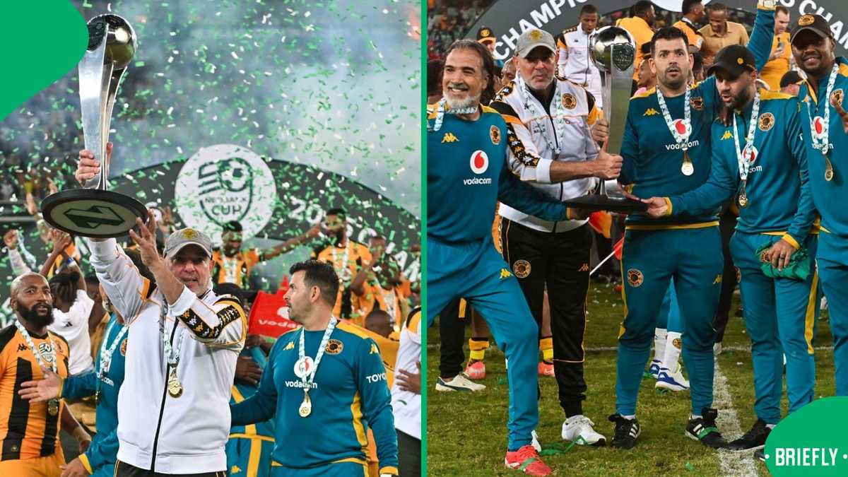 Nasreddine Nabi sends message to Kaizer Chiefs fans, club chairman after  winning Nedbank Cup