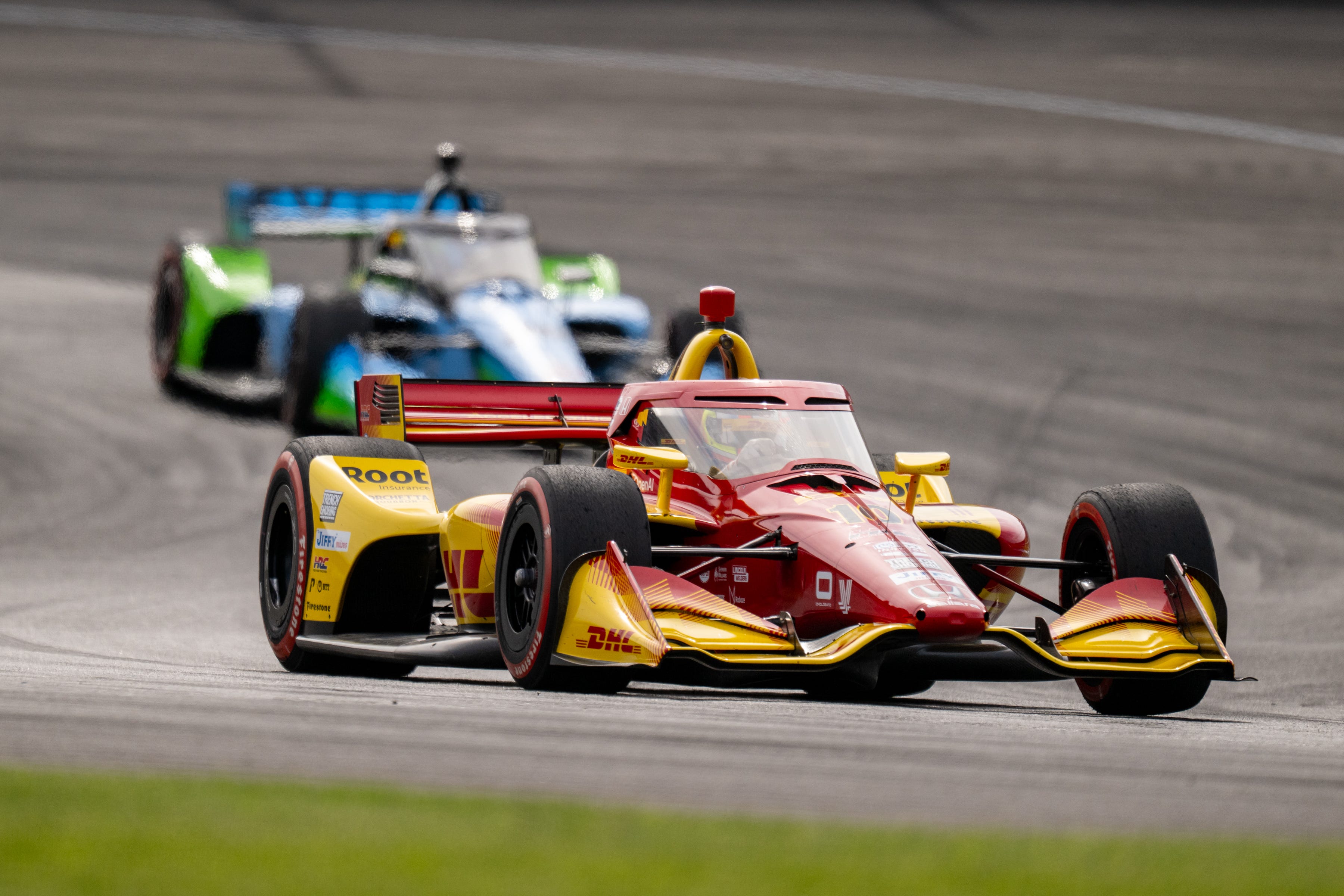 IndyCar Series 2025 drivers championship, Rookie of the Year, Leaders ...