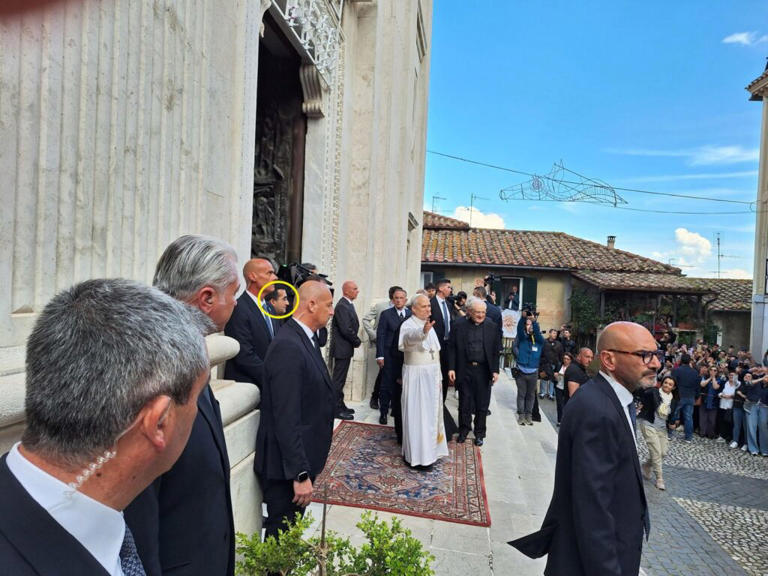 OPEN / Edgard Iván Rimaycuna Inga alla visita del Papa a Gennazzano