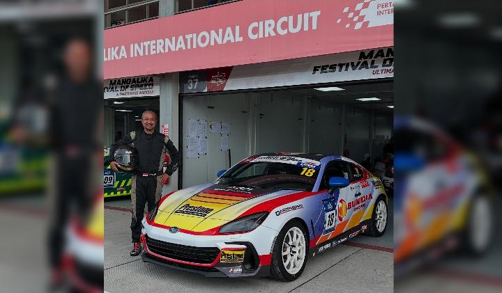 Fitra Eri Juara Utama Balap Subaru BRZ Super Series di Mandalika