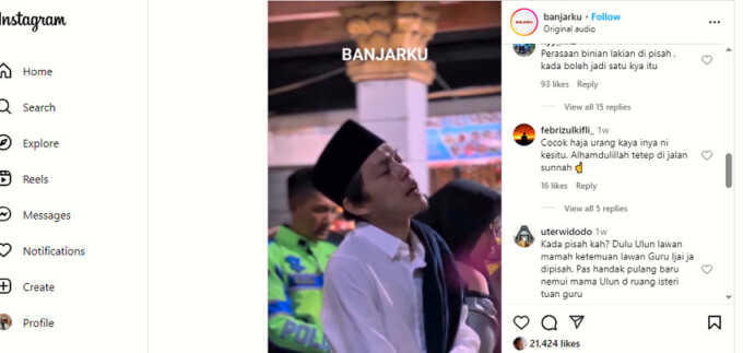 Gus Iqdam dan Istri Ziarah ke Makam Guru Sekumpul Tuai Kontroversi dari Netizen