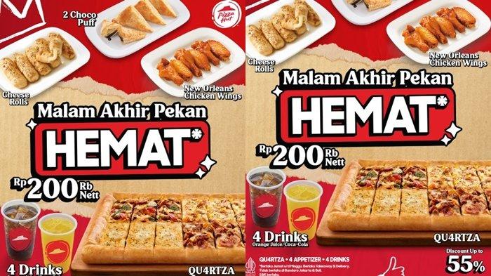 Promo Spesial Pizza Hut: Dapatkan 3 Pizza Hanya dengan Bayar Rp 90 Ribuan, Tersedia Hanya 2 Hari!