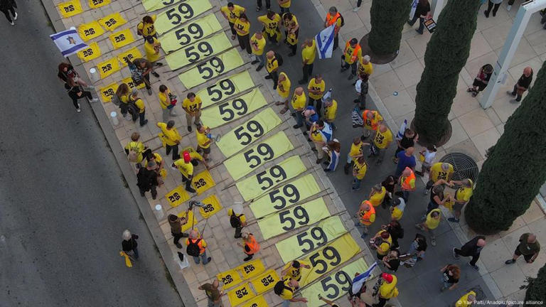 Israelis have been holding protests every week calling for the release of all remaining hostages