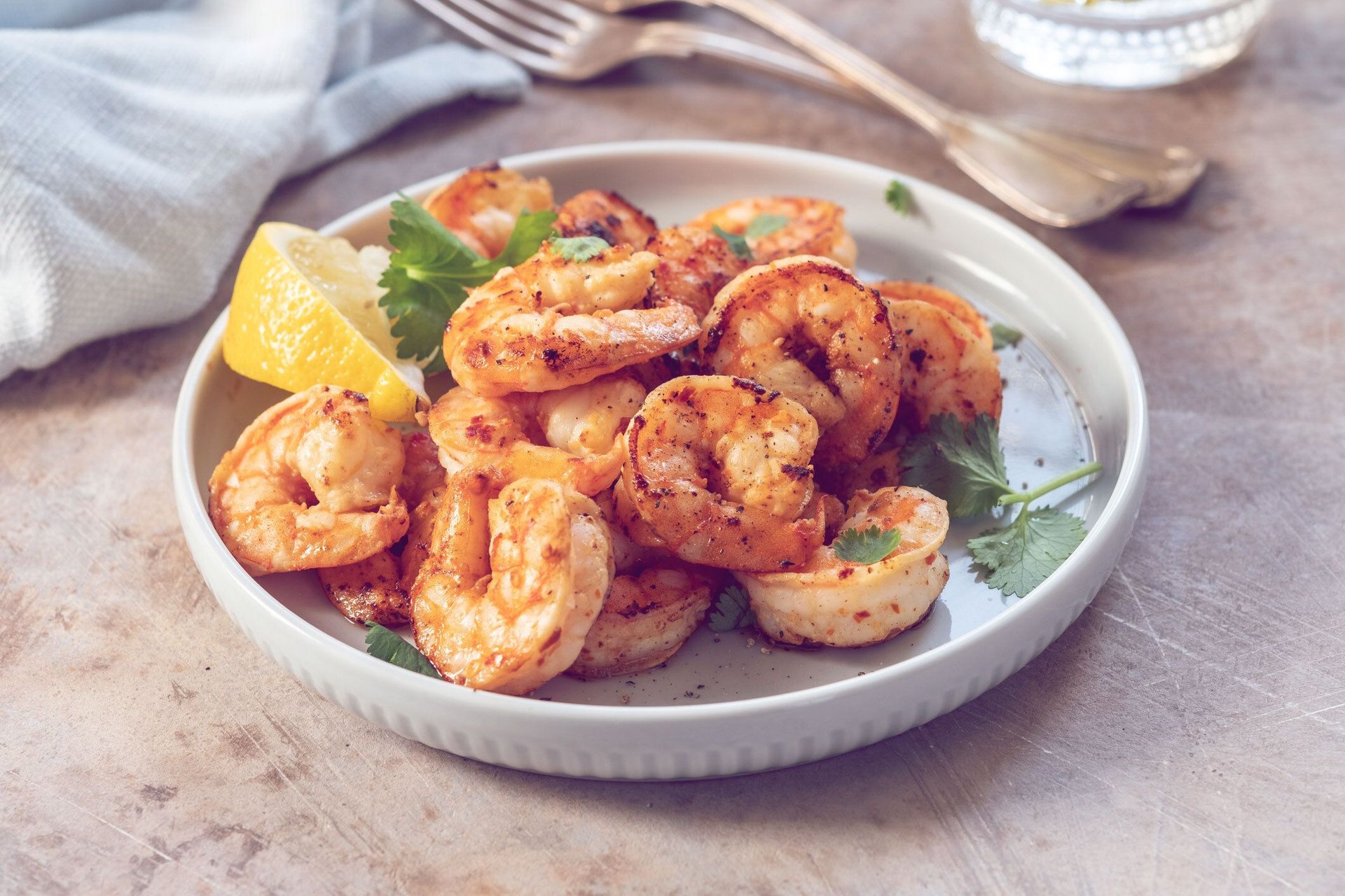 Knoblauch-Garnelen im Airfryer: Urlaubsfeeling in wenigen Minuten