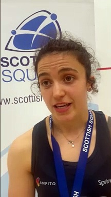 Georgia Adderley wins Scottish Squash Championship 2025