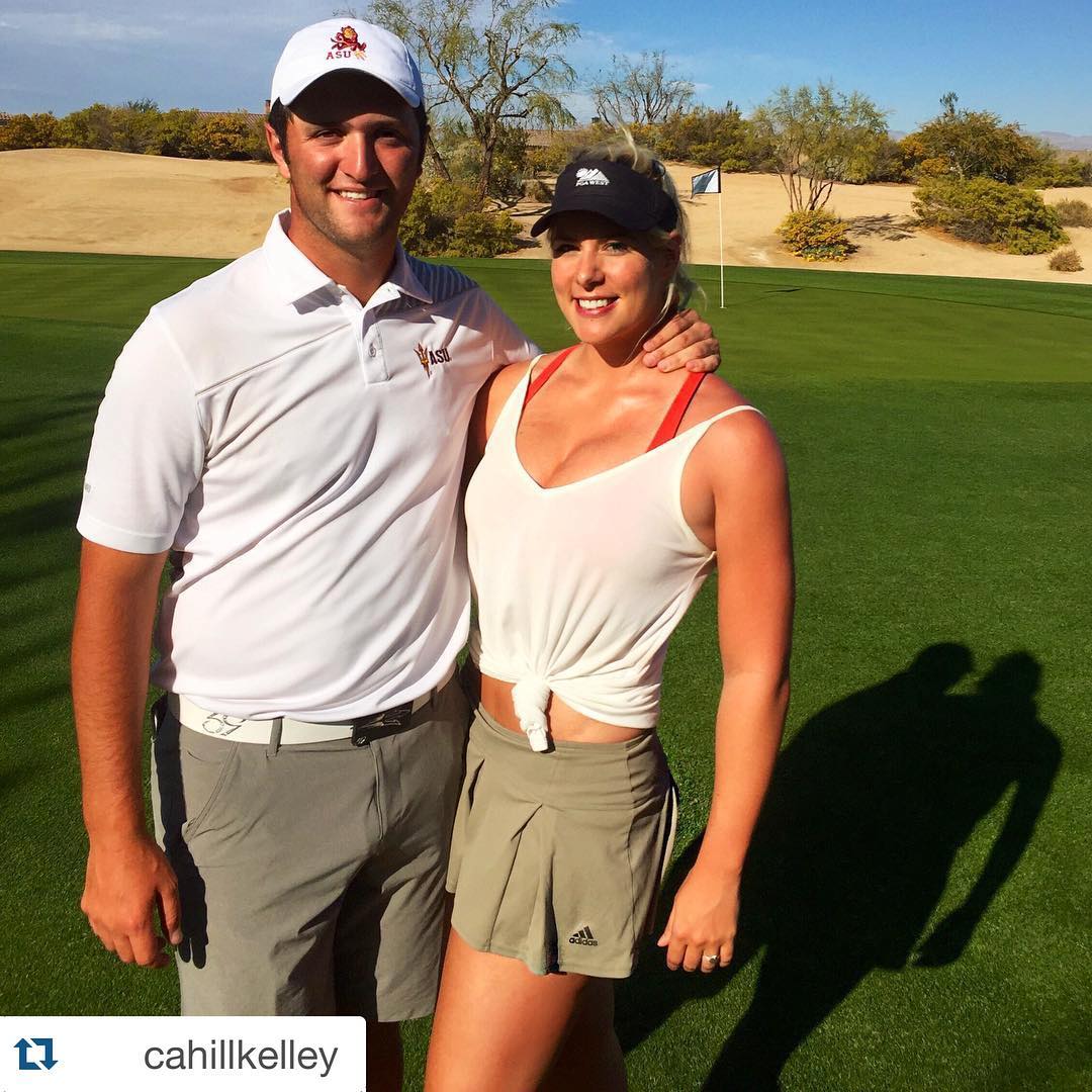 Jon Rahm’s wife Kelley Cahill: Pictures, bio
