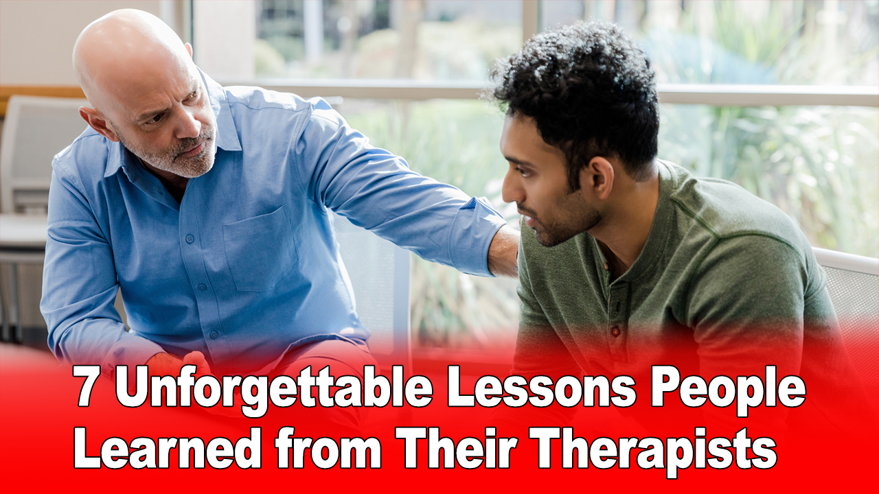 7 Lessons People Learned from Their Therapists