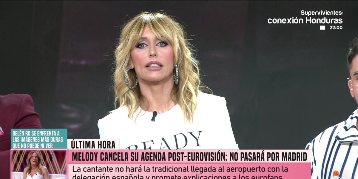 Emma García, muy crítica con la actuación de Melody en Eurovisión 2025: "Si  tengo que poner un pero"