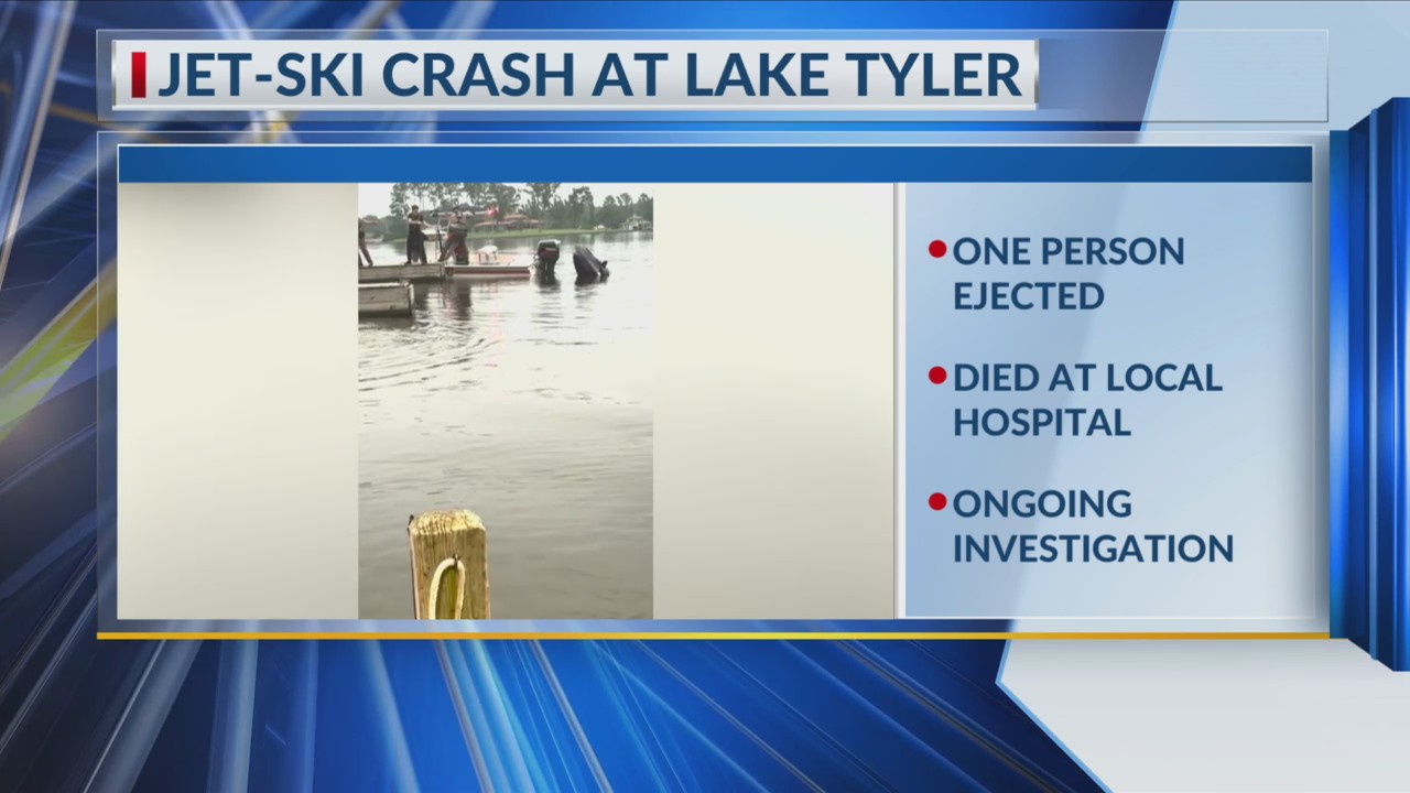 UPDATE 1 dead after jet ski crashes into boat at Lake Tyler