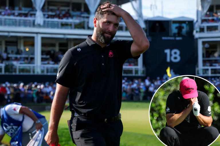 Jon Rahm s Green Mile meltdown cost him PGA Championship chance he Jon Rahm s Green Mile meltdown cost him PGA Championship chance he