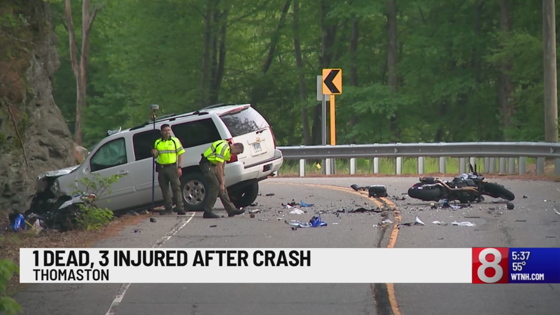 1 Dead 3 Injured After Crash In Thomaston