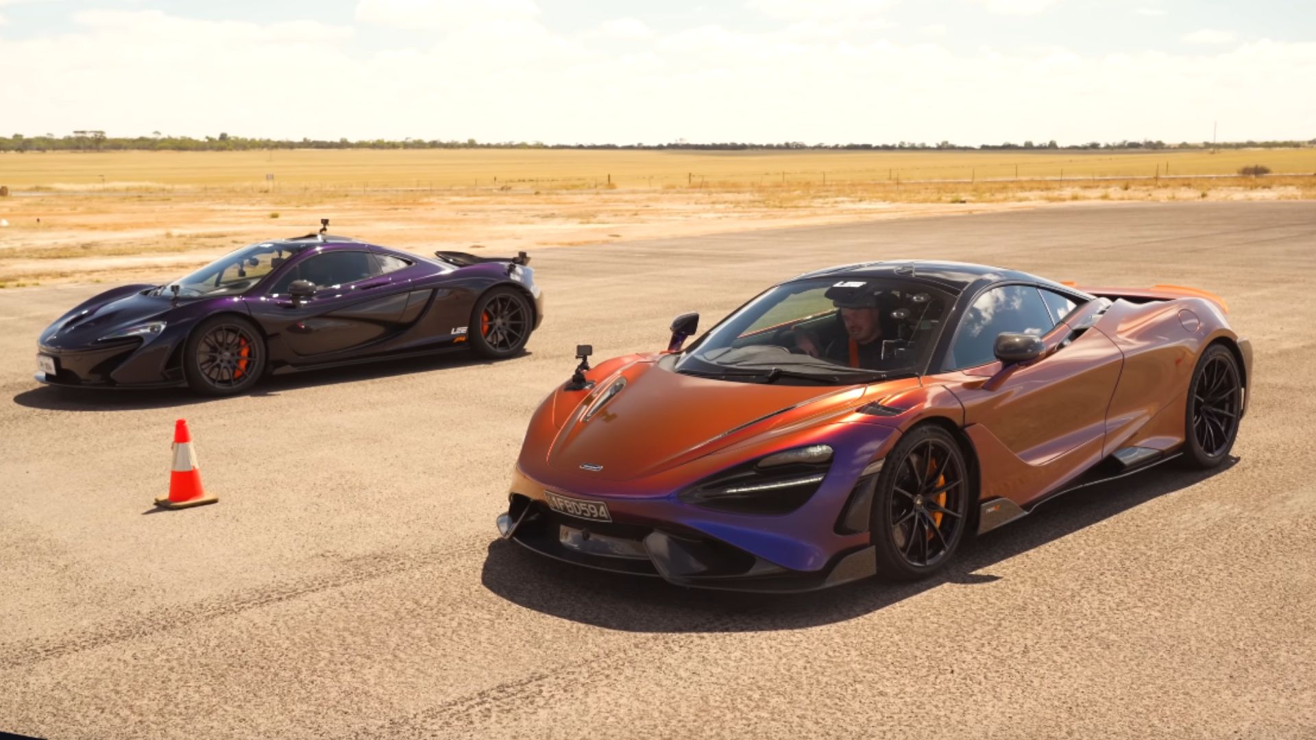 McLaren P1 Races A McLaren 765LT