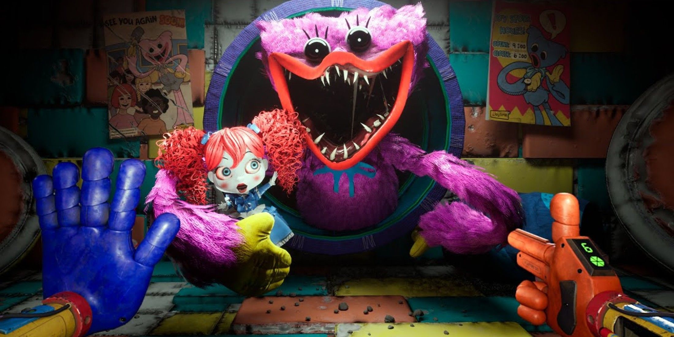 Poppy Playtime Fan Shows Off Player Cosplay