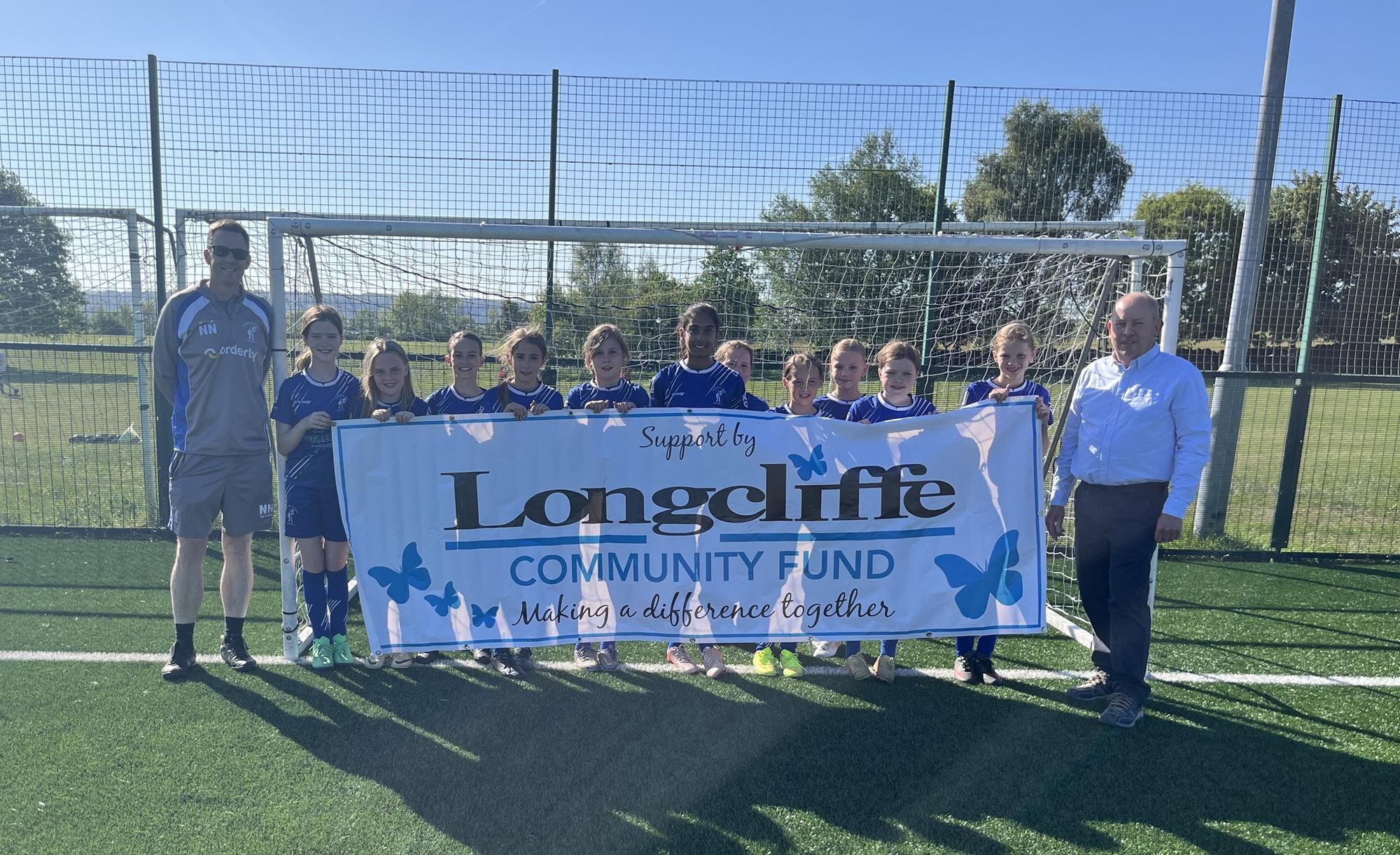 Matlock junior football festival gets Longcliffe sponsorship once again