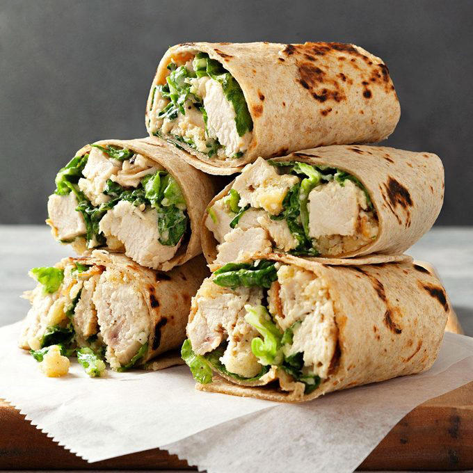 25 wrap recipes for the best packed lunch
