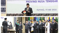 Gubernur Melki Laka Lena Buka Retret Pejabat Pemprov NTT