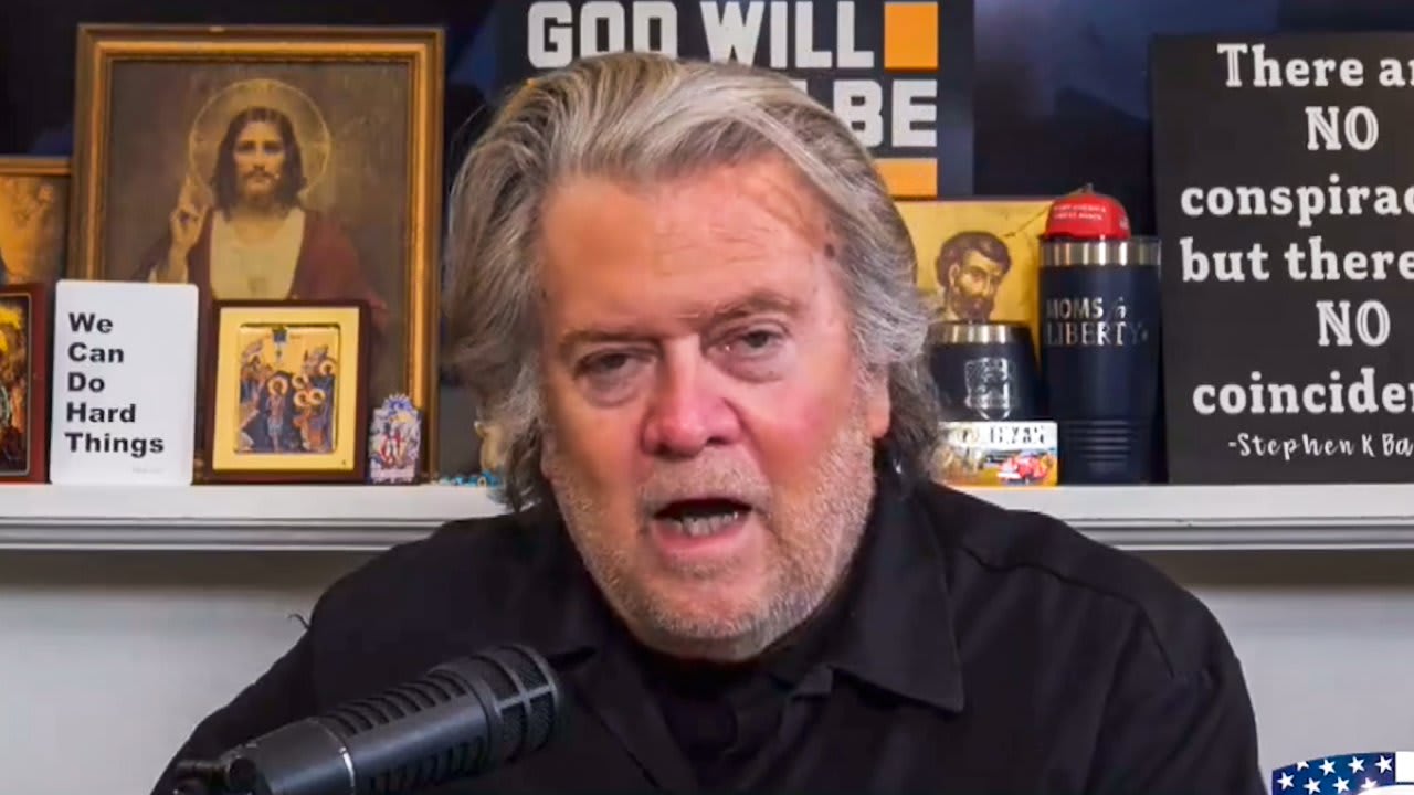 'Ten times bigger than Watergate' Steve Bannon worries Biden will die