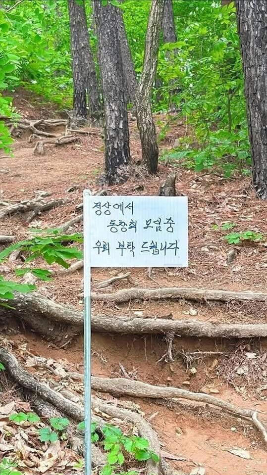 17일 경기도 포천의 한 호수공원 둘레길에 