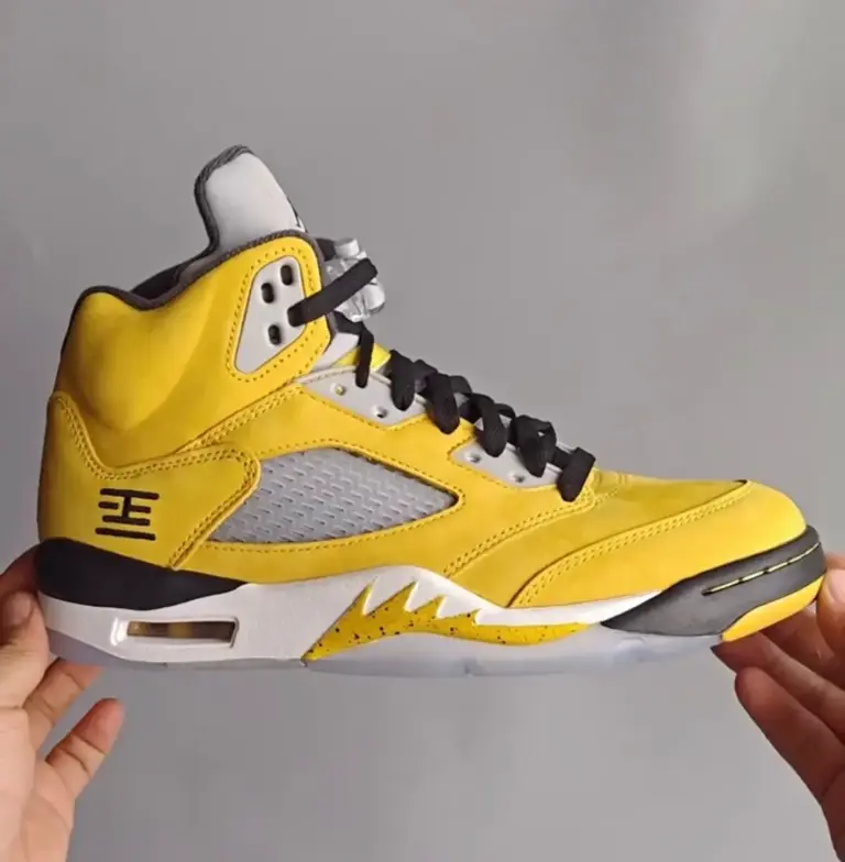 Air Jordan 5 “Tokyo” Is a Bright Yellow Sneaker Gem