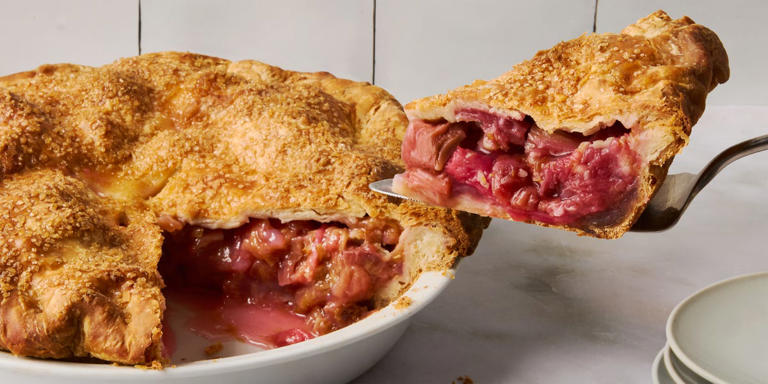 You need to make our perfect rhubarb pie before it's too late