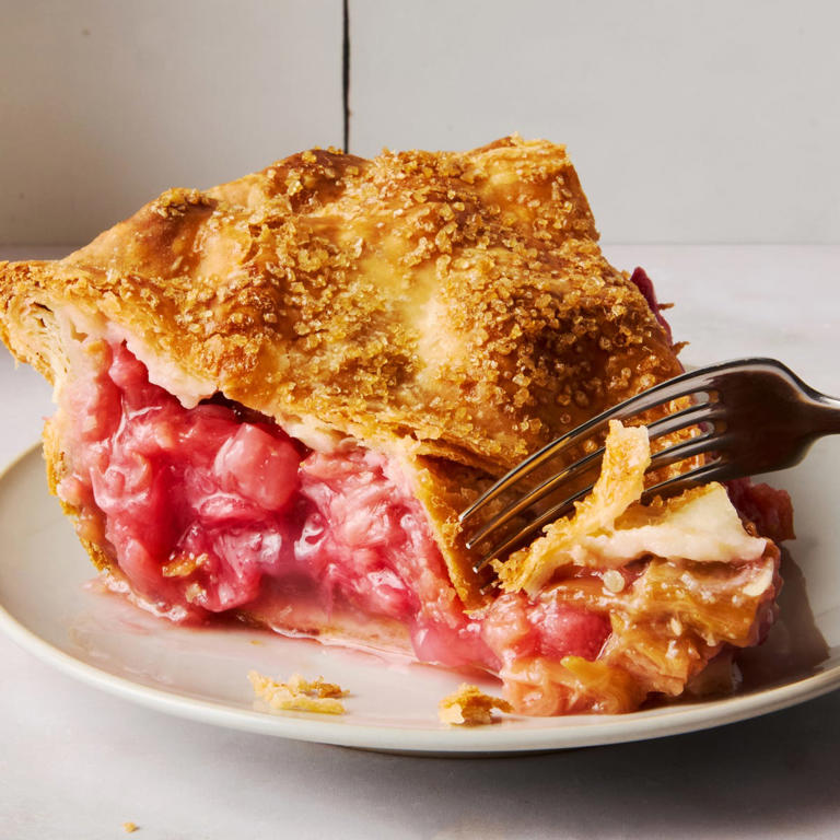 You need to make our perfect rhubarb pie before it's too late