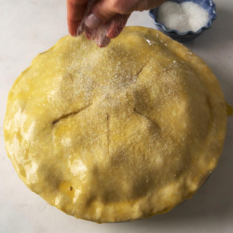 You need to make our perfect rhubarb pie before it's too late