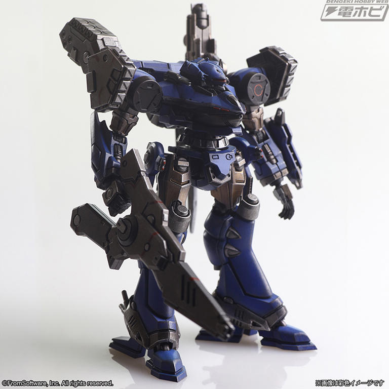 アーマードコア プラモデル 4種セット アーマード・コア』クローム XCA-00 アンファングやナインボール