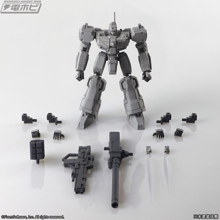 アーマード・コア』クローム XCA-00 アンファングやナインボール