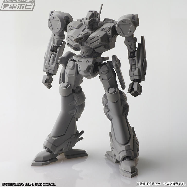 アーマード・コア』クローム XCA-00 アンファングやナインボール