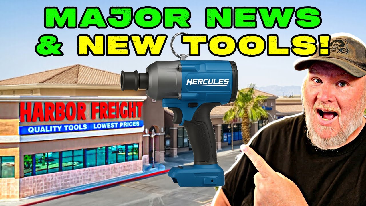 Big Changes at Harbor Freight Plus New Tools!