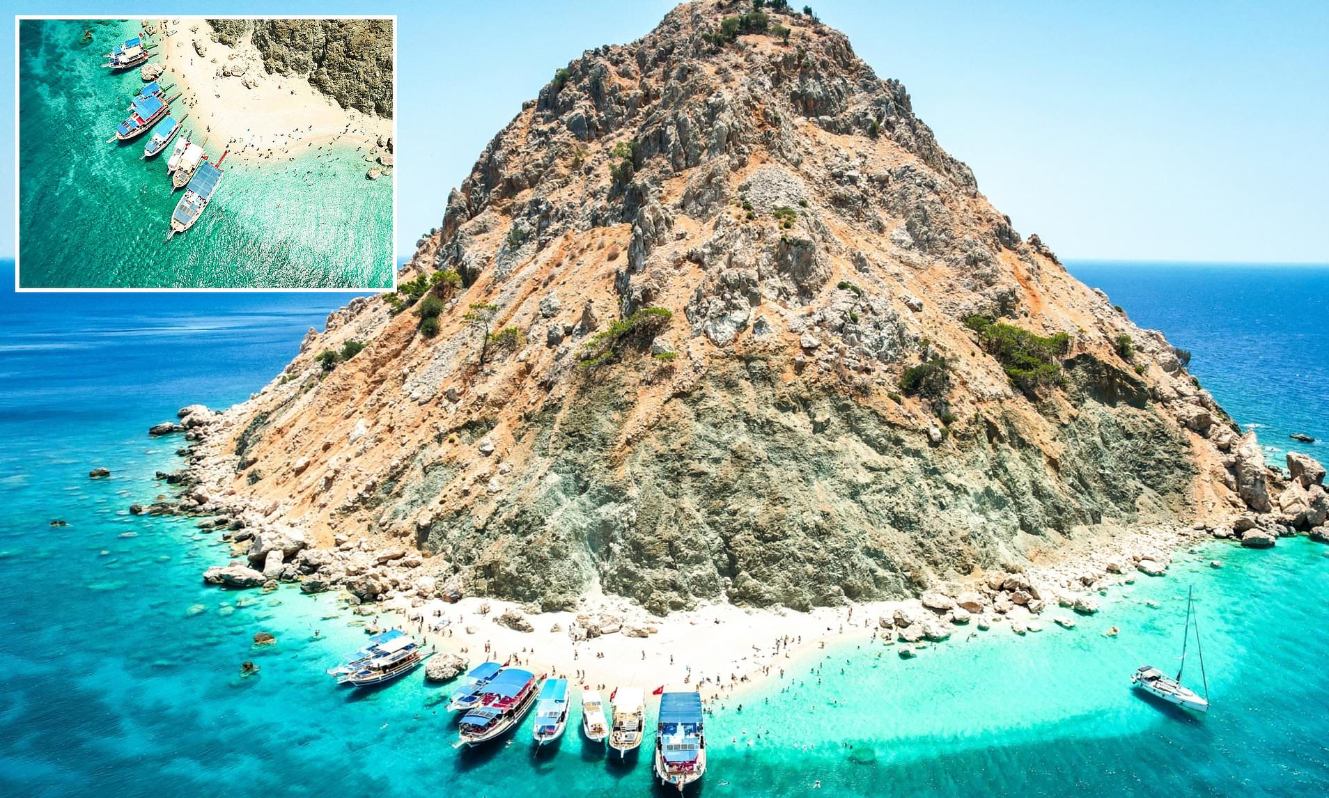 The secret island dubbed 'Turkish Maldives' with MUCH cheaper prices