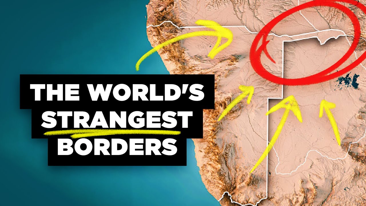 Why do some borders look so weird? Panhandles explained