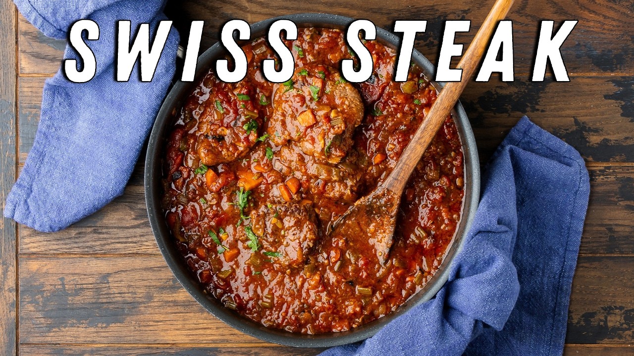 Braised Beef Swiss Steak That Melts in Your Mouth