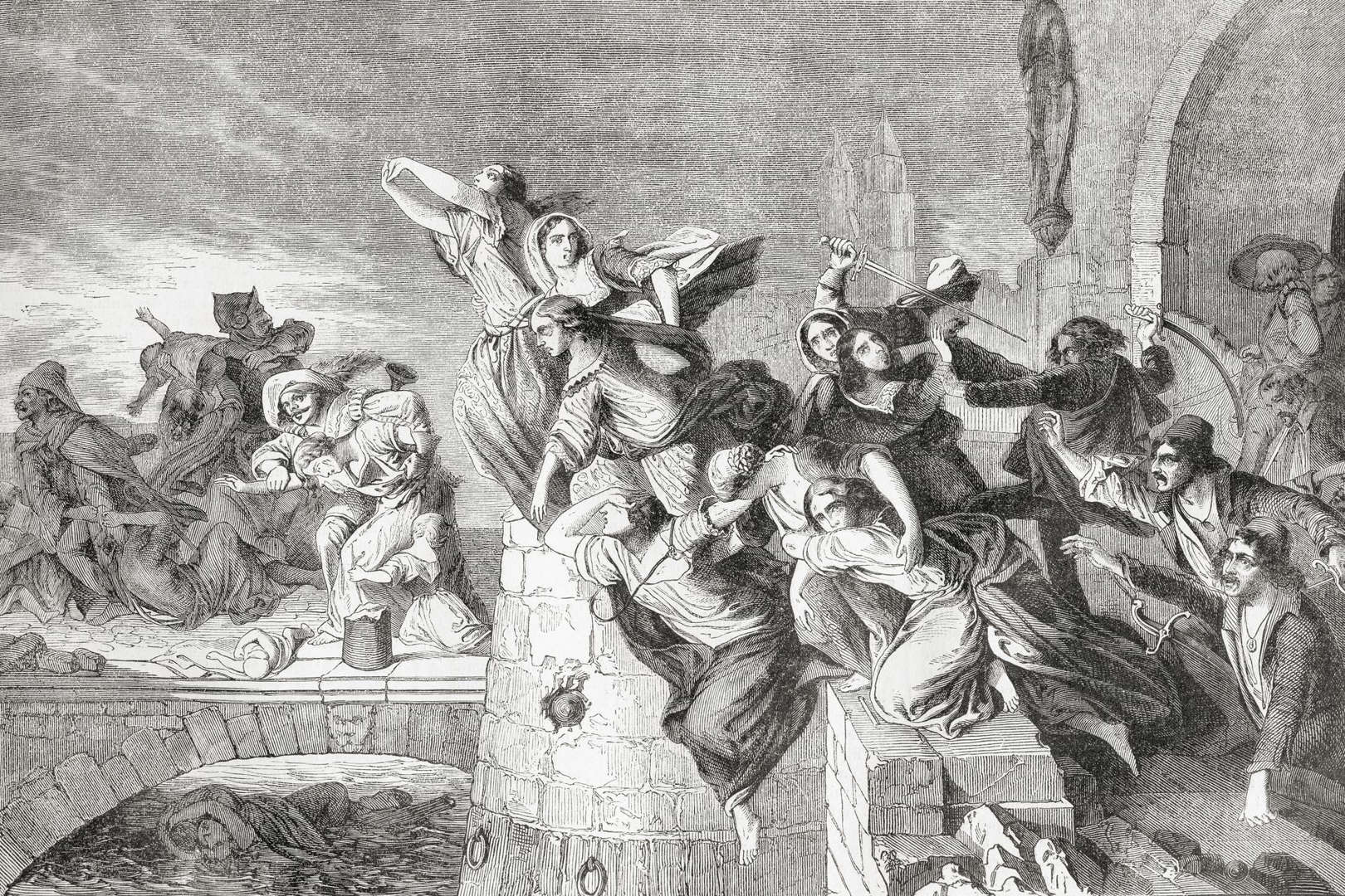 Les ravages de la guerre