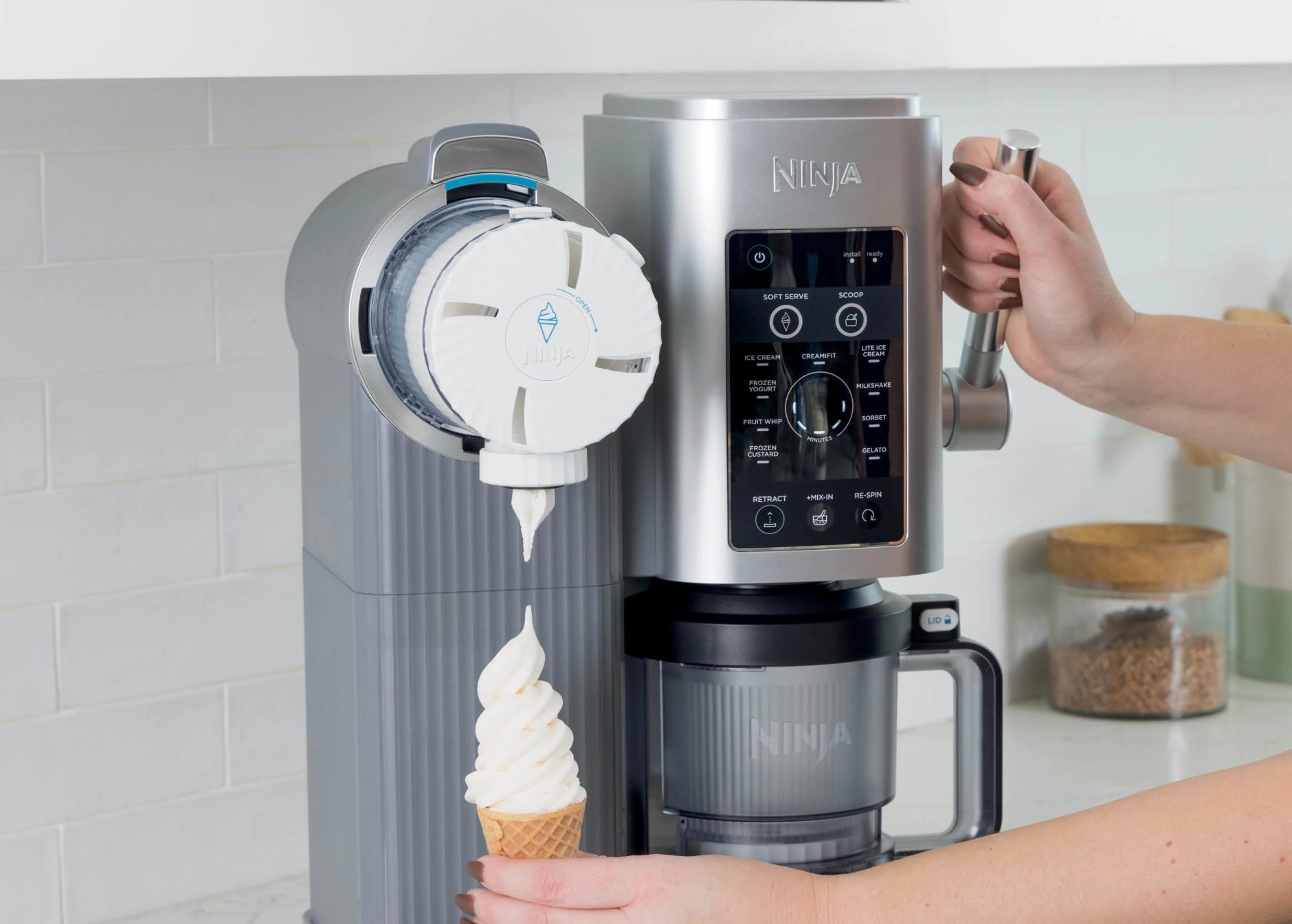 Ninja's New Ice Cream Machine Makes Swirling Soft Serve, and We Tried It