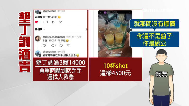 墾丁大街爆酒貴爭議 遊客3盤shot花1萬4！業者喊冤回應了