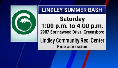 Lindley Summer Bash is the perfect free family event in Greensboro this