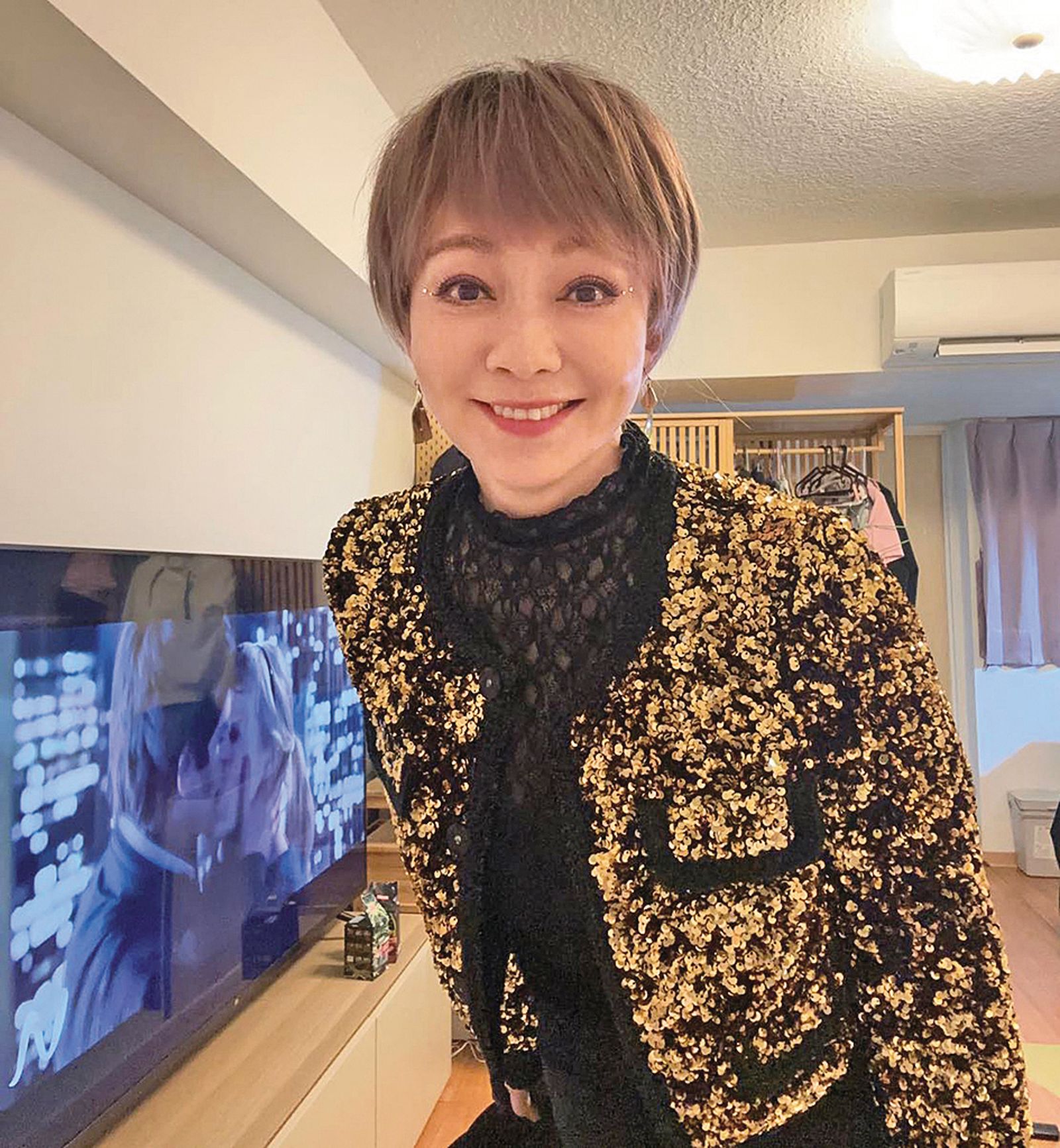 季芹為兒女一度減少演藝工作。（翻攝自季芹臉書）