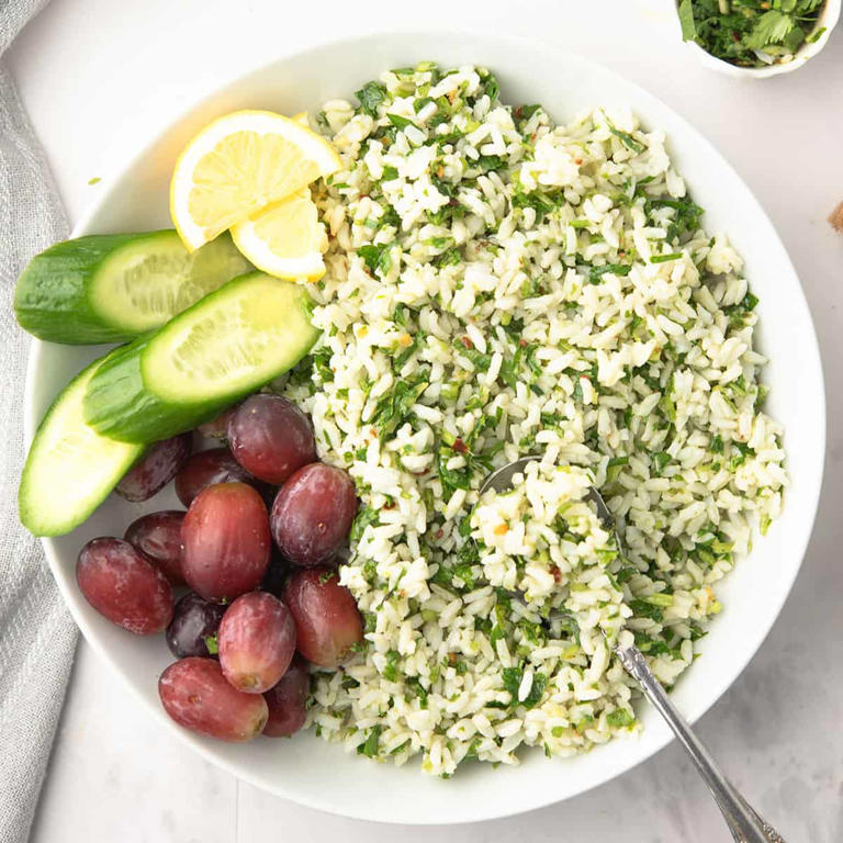 Chimichurri rice