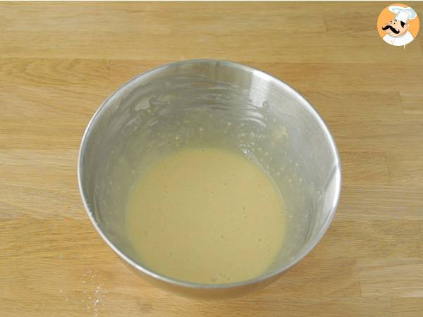 Unsichtbarer apfelkuchen