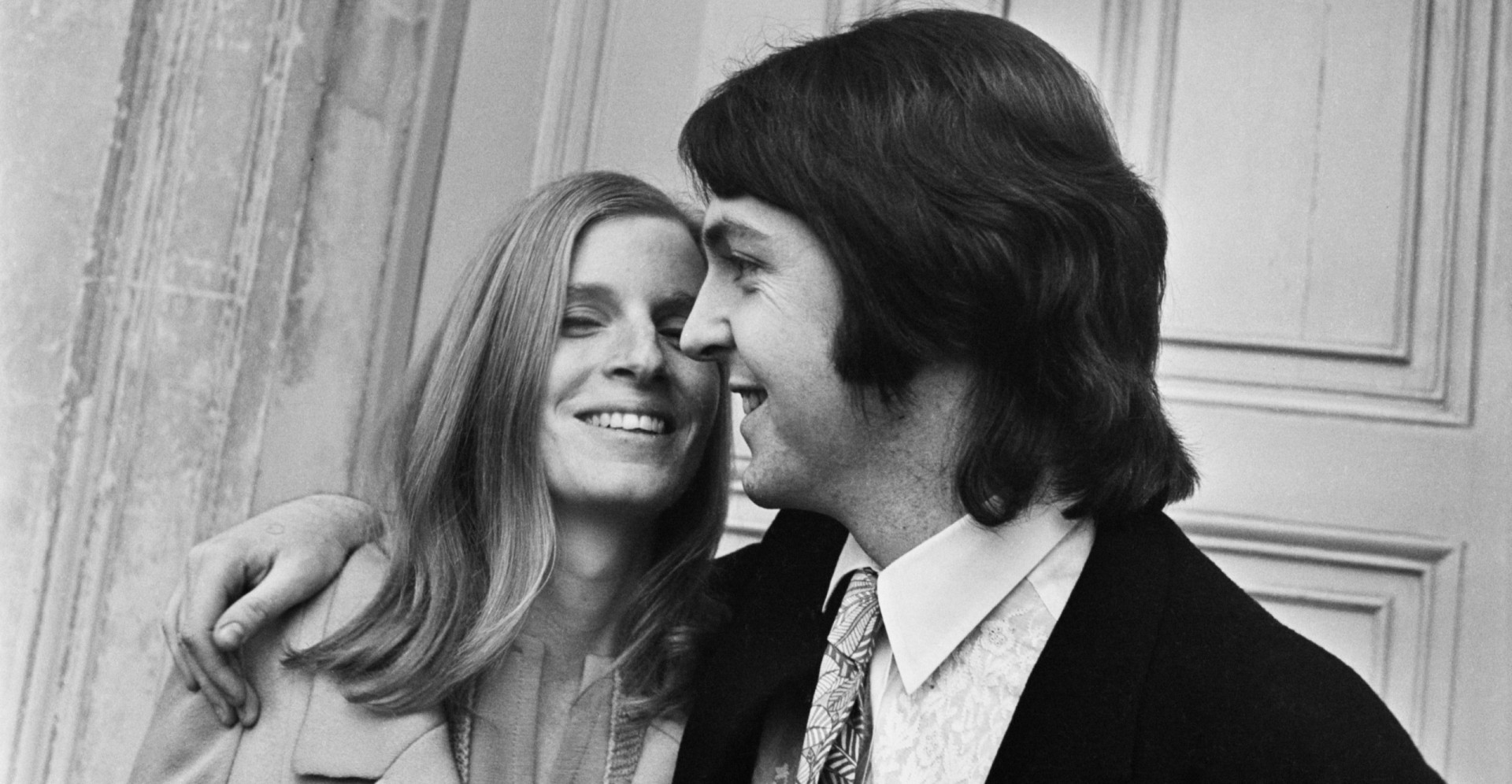 ポールとリンダ(ロスにて、1969年頃)