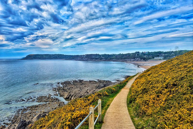 Welsh coastal walk with wildlife, sandy beaches and a lush seaside cafe ...