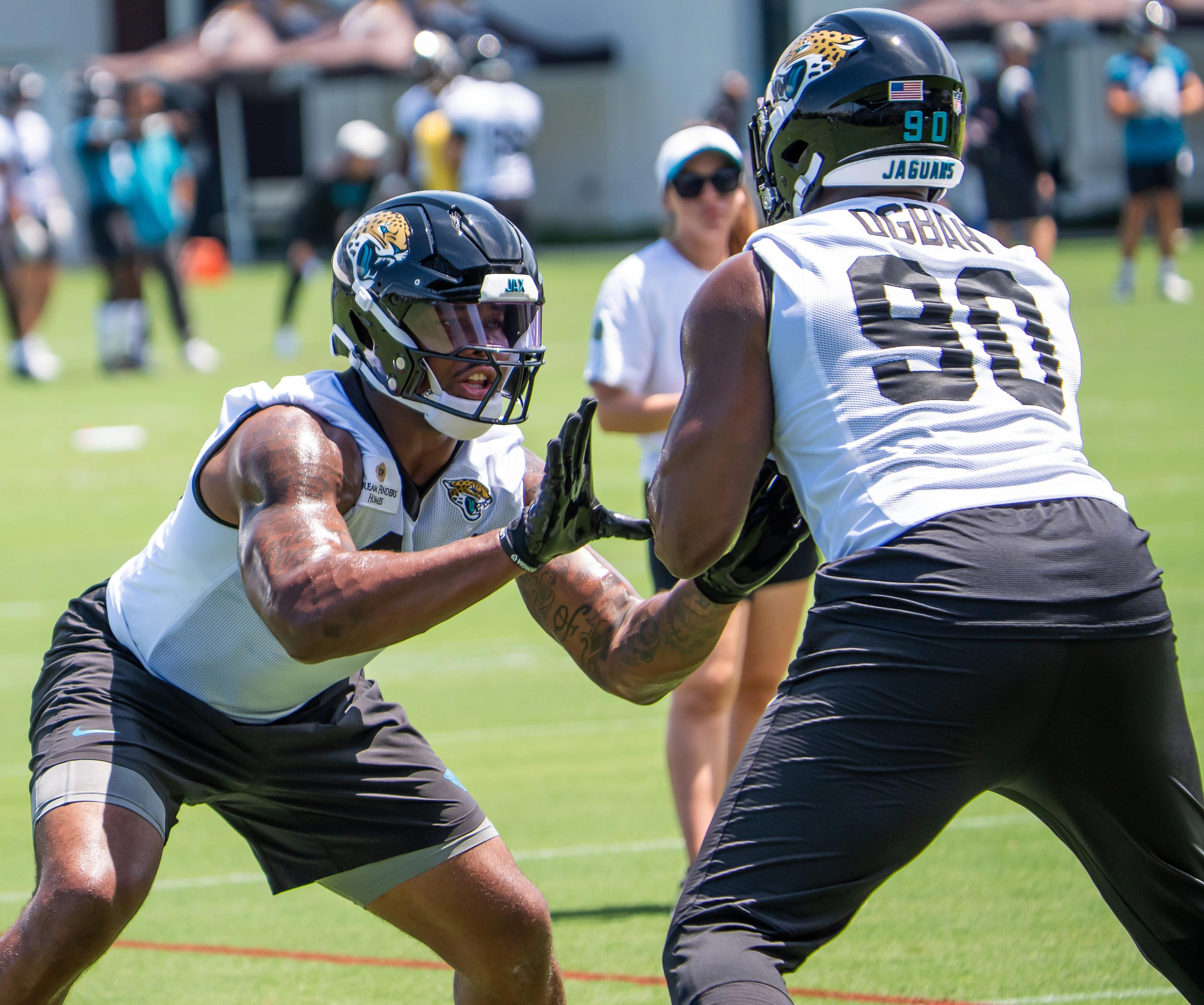 Jacksonville Jaguars full training camp roster on defense