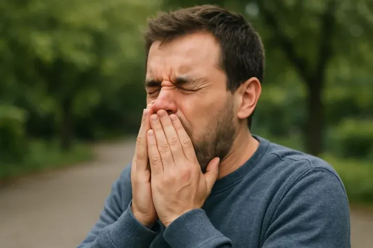 This Man Tried to Stifle a Sneeze and Tore a Hole in His Throat