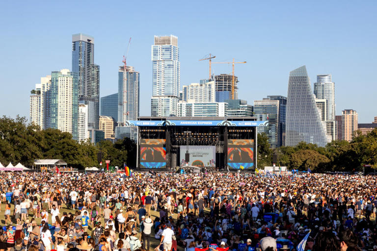AUSTIN, TEXAS – OCTOBER 04: Atmosphere during weekend one, day one of the 2024 Austin City Limits Music Festival at Zilker Park on October 04, 2024 in Austin, Texas. (Photo by Rick Kern/Getty Images)