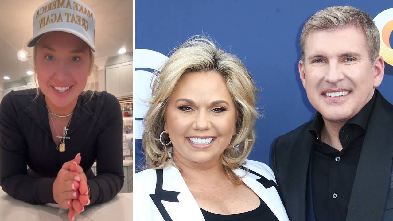 Savannah Chrisley was stepping into Sam’s Club when she got Trump’s