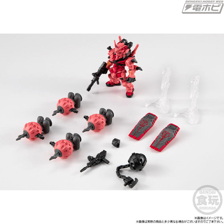 コンバージ　ジークアクス　 ガンダム　関節可動　塗装強化 デカール追加 コンバージ ジークアクス ガンダム 関節可動 塗装強化 デカール