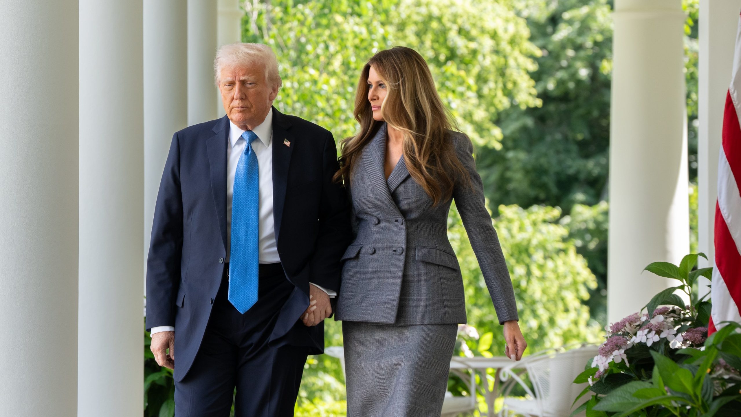 Melania breaks silence after Trump demolishes East Wing